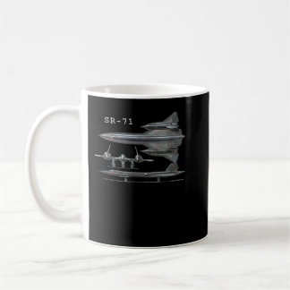 Caneca De Café SR-71 Aeronave Militar