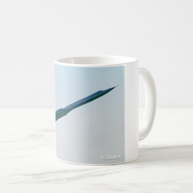 CANECA DE CAFÉ SR-71 BLACKBIRD (Frente Esquerda)