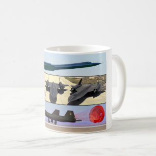 CANECA DE CAFÉ SR-71 BLACKBIRD
