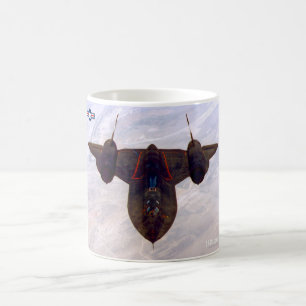 CANECA DE CAFÉ SR-71 BLACKBIRD