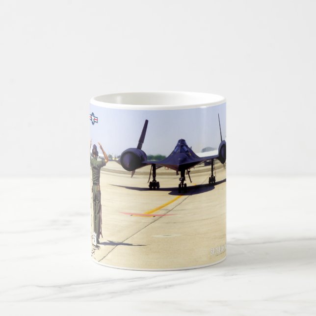 CANECA DE CAFÉ SR-71B BLACKBIRD (Centro)