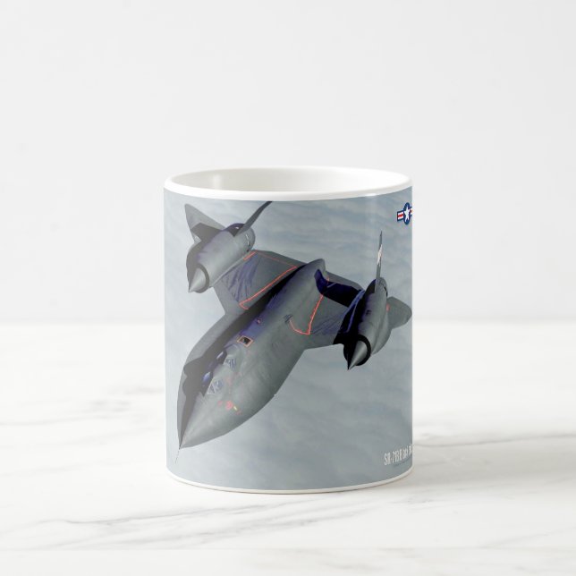 CANECA DE CAFÉ SR-71B BLACKBIRD (Centro)