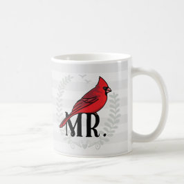 Caneca De Café Sr. Cardinal Sr. e Sra. Seu e dela