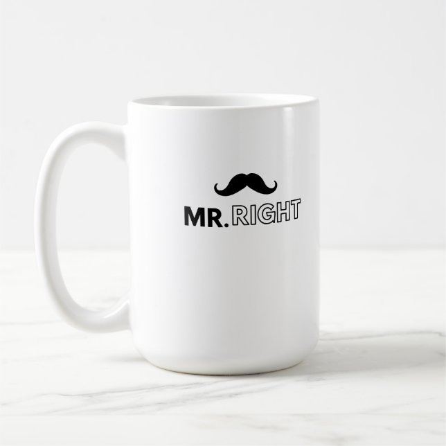 Caneca De Café Sr. casal perfeito para ele (Esquerda)