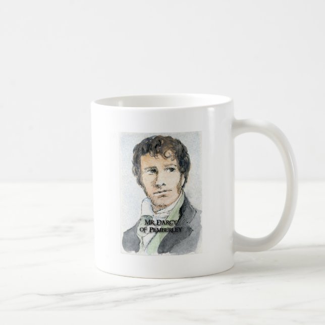 Caneca De Café Sr. Darcy de Pemberley (Direita)