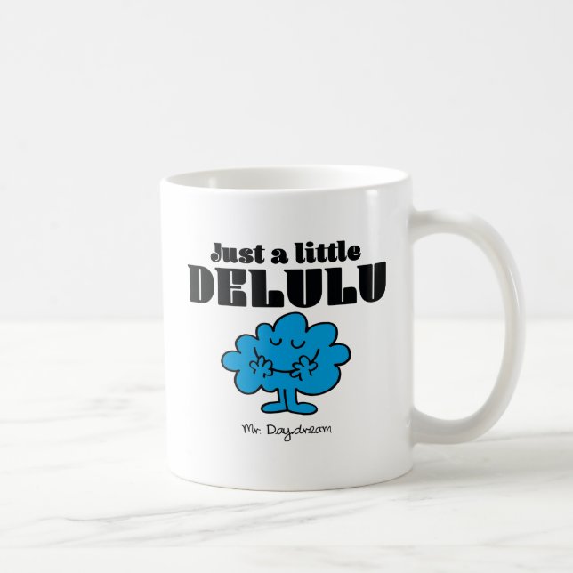 Caneca De Café Sr. Daydrey, só um pouco de Delulu (Direita)