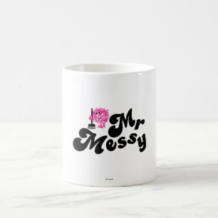 Caneca De Café Sr. Desarrumado   que limpam com a vassoura