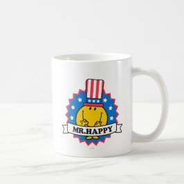 Caneca De Café Sr. Feliz Selo de Eleições