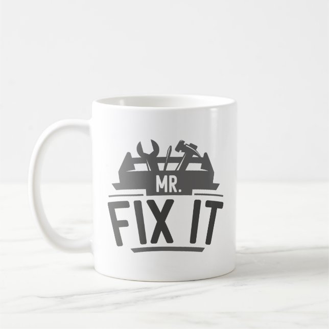 Caneca De Café Sr. Fix It (Esquerda)