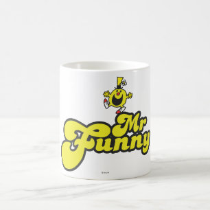 Caneca De Café Sr. Funny Dançando Em Seu Nome