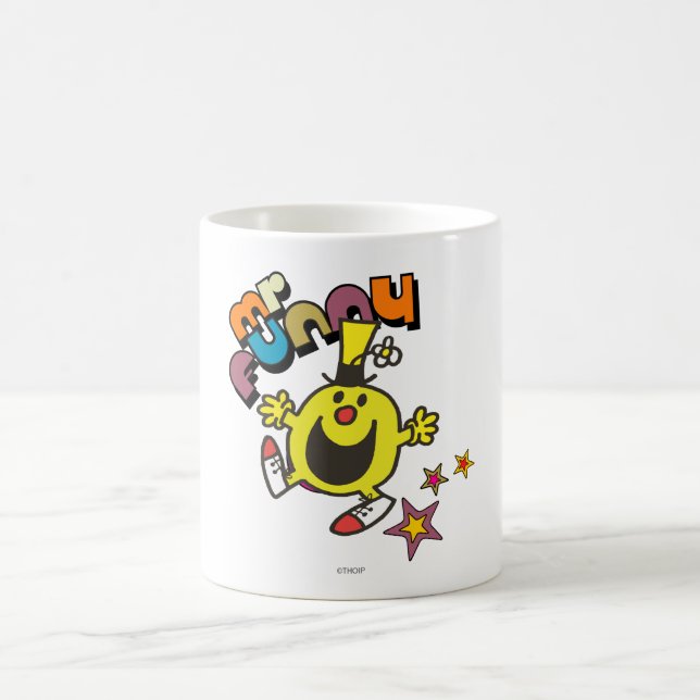 Caneca De Café Sr. Funny | Estrelas brilhantes (Centro)