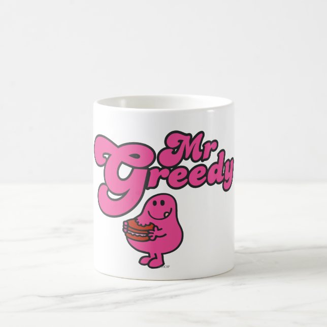 Caneca De Café Sr. Greedy Aproveitando o deserto (Centro)