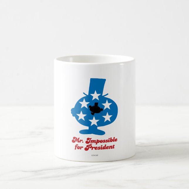 Caneca De Café Sr. Impossível Para Presidente (Centro)