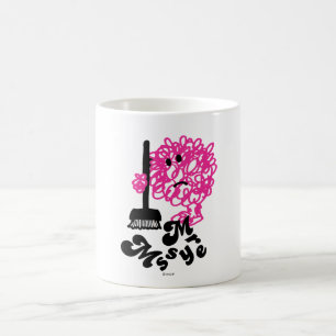 Caneca De Café Sr. Messy   Broom & Name