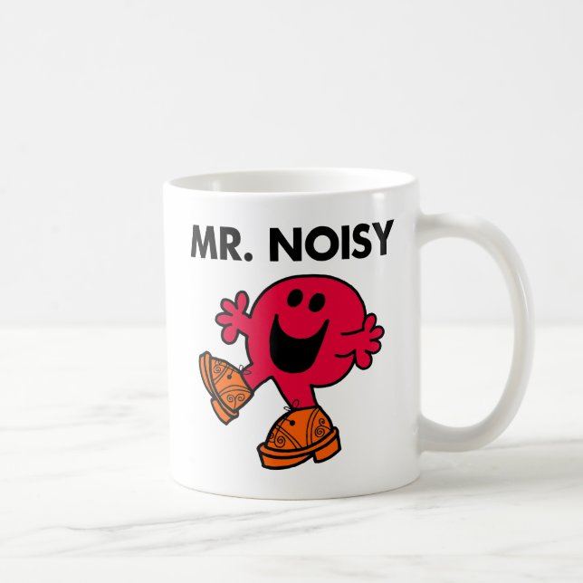 Caneca De Café Sr. Noisy | Grandes Clogs Andando (Direita)