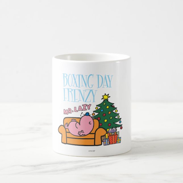 Caneca De Café Sr. Preguiçoso Descansando Em Um sofá (Centro)