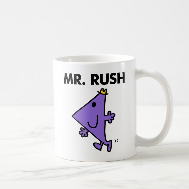 Caneca De Café Sr. Rush | Ritmo rápido (Direita)