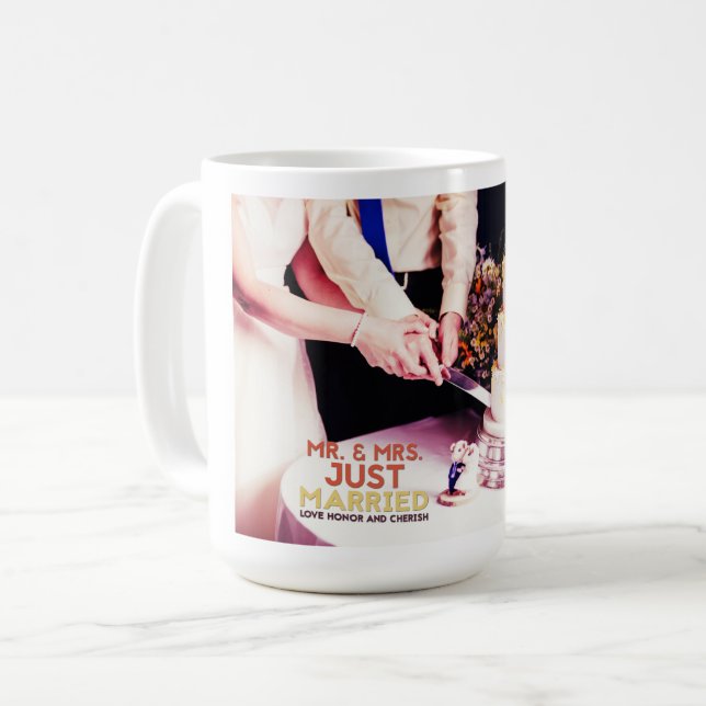 Caneca De Café Sr. & Sra.- Gift Mug (Frente Esquerda)