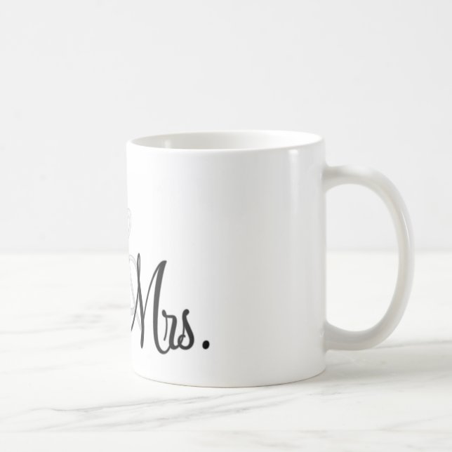 Caneca De Café Sr. & Sra. Original Artigo (Direita)