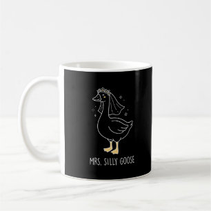 Caneca De Café Sra Gansa Boba Noiva Divertida Humor Casamento