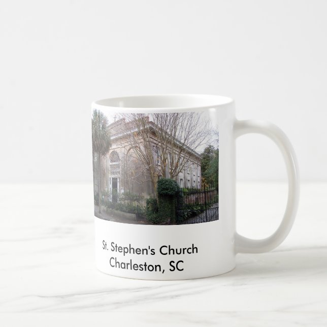 Caneca De Café ss2, ststephens, o ChurchCharleston de St Stephen… (Direita)