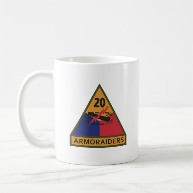 Caneca De Café SSI - Divisão blindada com 20 com fita de nome (Esquerda)