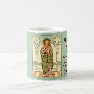 Caneca de Café St. Bartholomew o Apóstolo (RLS 03)
