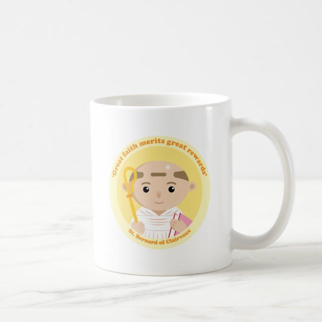 Caneca De Café St Bernard de Clairvaux (Direita)