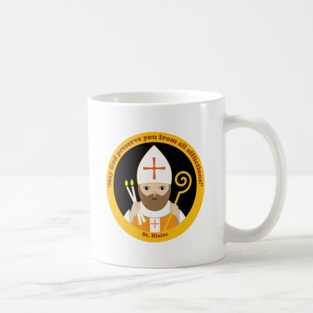 Caneca De Café St. Blaise (Direita)