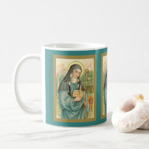 Caneca de café St. Brigid da Irlanda (M 014) 3