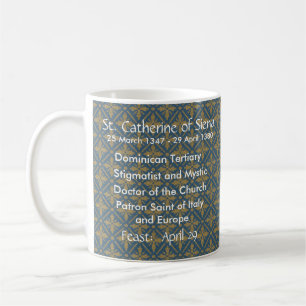 Caneca de Café St. Catherine de Siena (BK 19) 2.1b