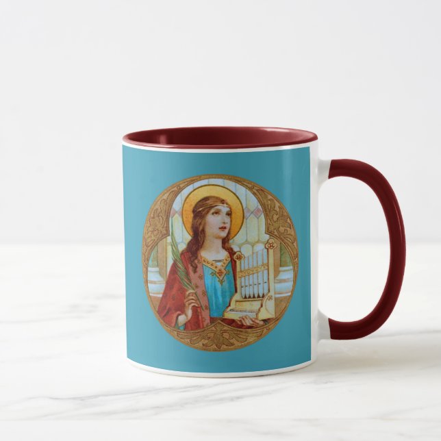 Caneca de café St. Cecilia de Roma (BK 003) 2 (Direita)