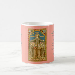Caneca de Café St. Clare de Assisi & Freiras (SAU