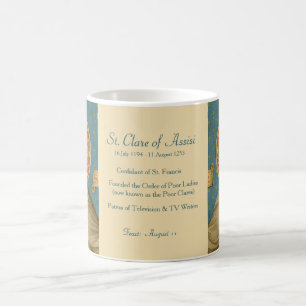 Caneca de Café St. Clare de Assisi (SAU 027) 1.2a