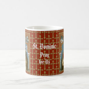 Caneca de café St. Dominic de Guzman (BK 011) 2b
