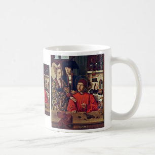 Caneca De Café St. Eligius em sua oficina dos ourives, por