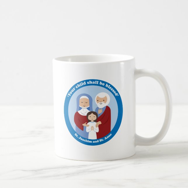 Caneca De Café St. Joachim e St Anne (Direita)