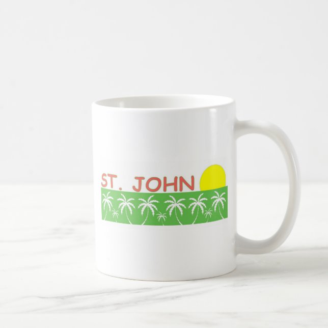 Caneca De Café St John, E.U. Virgin Islands (Direita)