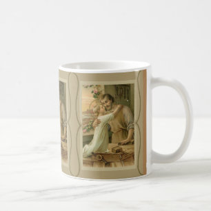 Caneca De Café St Joseph & a criança Jesus