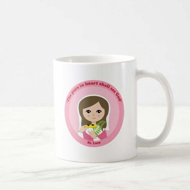 Caneca De Café St. Lucy (Direita)