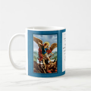Caneca De Café St Michael a oração poderosa do arcanjo