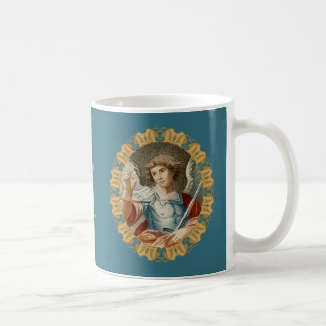 Caneca De Café St. Miguel o Arcanjo (M 010) (Direita)