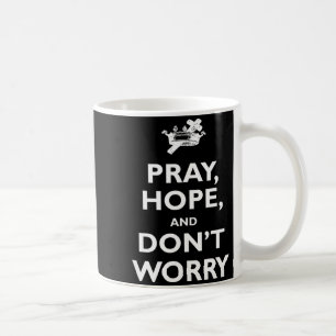 Caneca De Café St Padre O Reze Espere E Não Se Preocupe Católico 