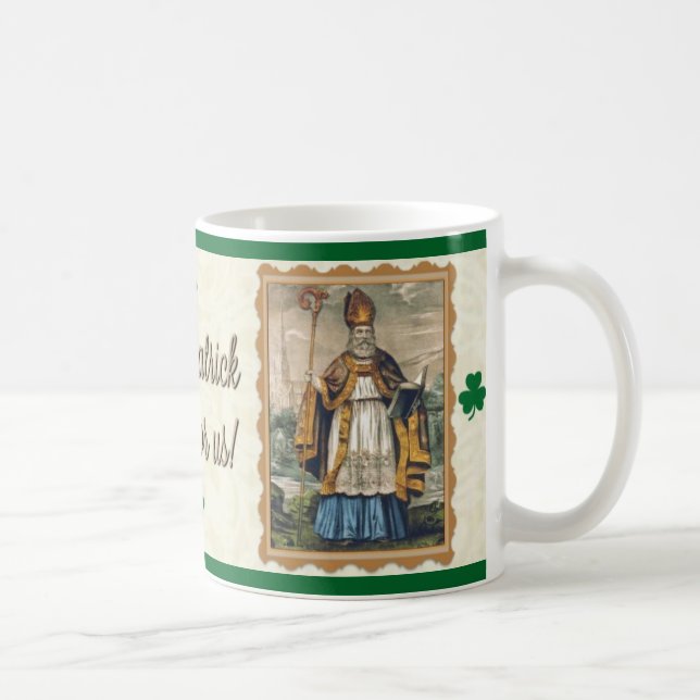 Caneca De Café St Patrick, Bishop de Ireland (Direita)