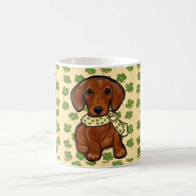 Caneca De Café St.Patty Doxie   (Centro)