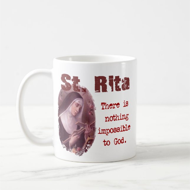 Caneca De Café St. Rita (Esquerda)