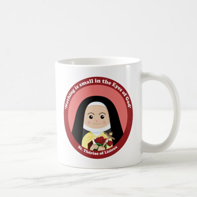 Caneca De Café St. Thérèse de Lisieux (Direita)