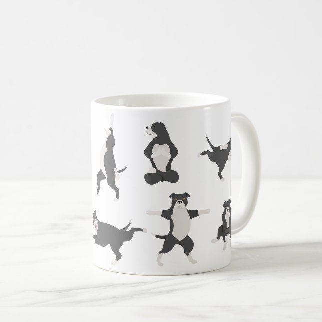 Caneca De Café Staffordshire Bull terrier (Frente Esquerda)