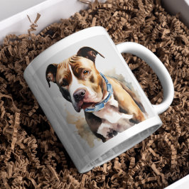 Caneca De Café Staffordshire Bull Terrier The Gentdian 🐾