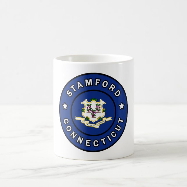 Caneca De Café Stamford Connecticut (Centro)